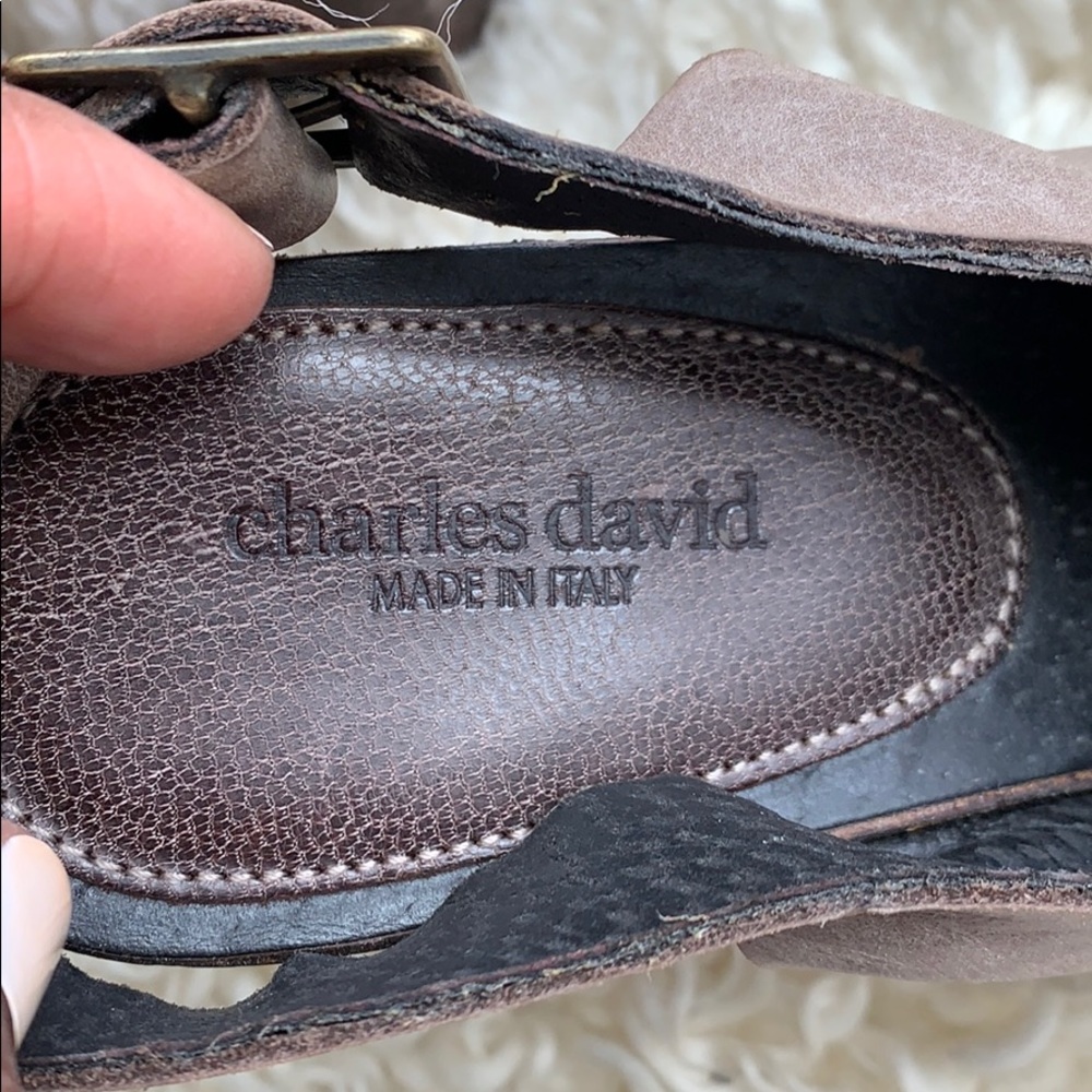 Charles David Platform High Heel Clog - image 8